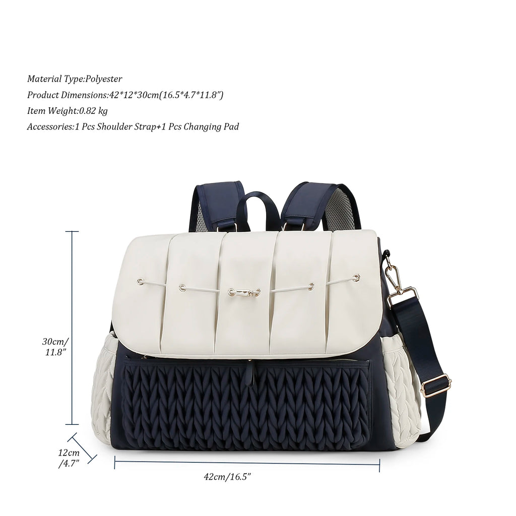 Mommy bag, single shouldermultifunctional. Mommy bag, detachable straps, large capacity
