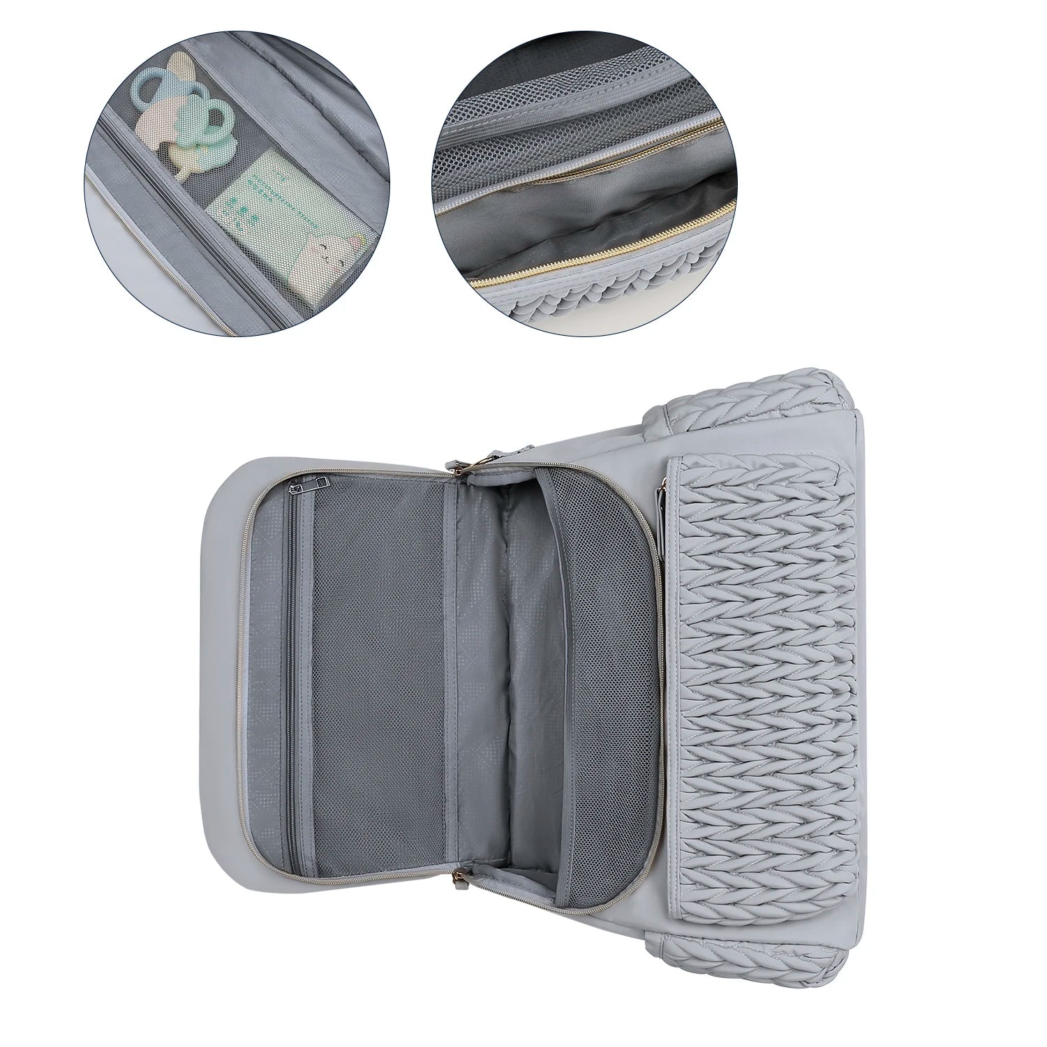 Mommy bag, single shouldermultifunctional. Mommy bag, detachable straps, large capacity
