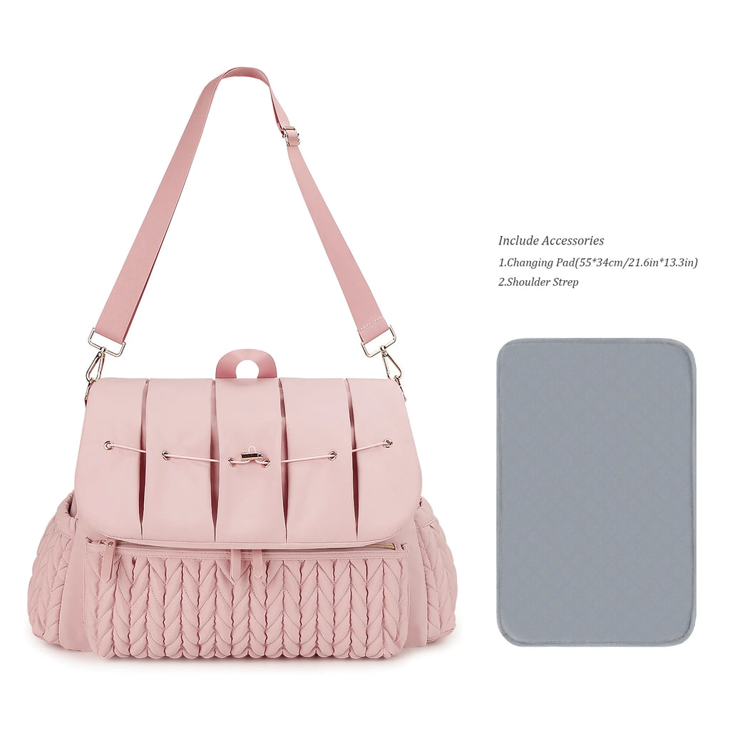 Mommy bag, single shouldermultifunctional. Mommy bag, detachable straps, large capacity
