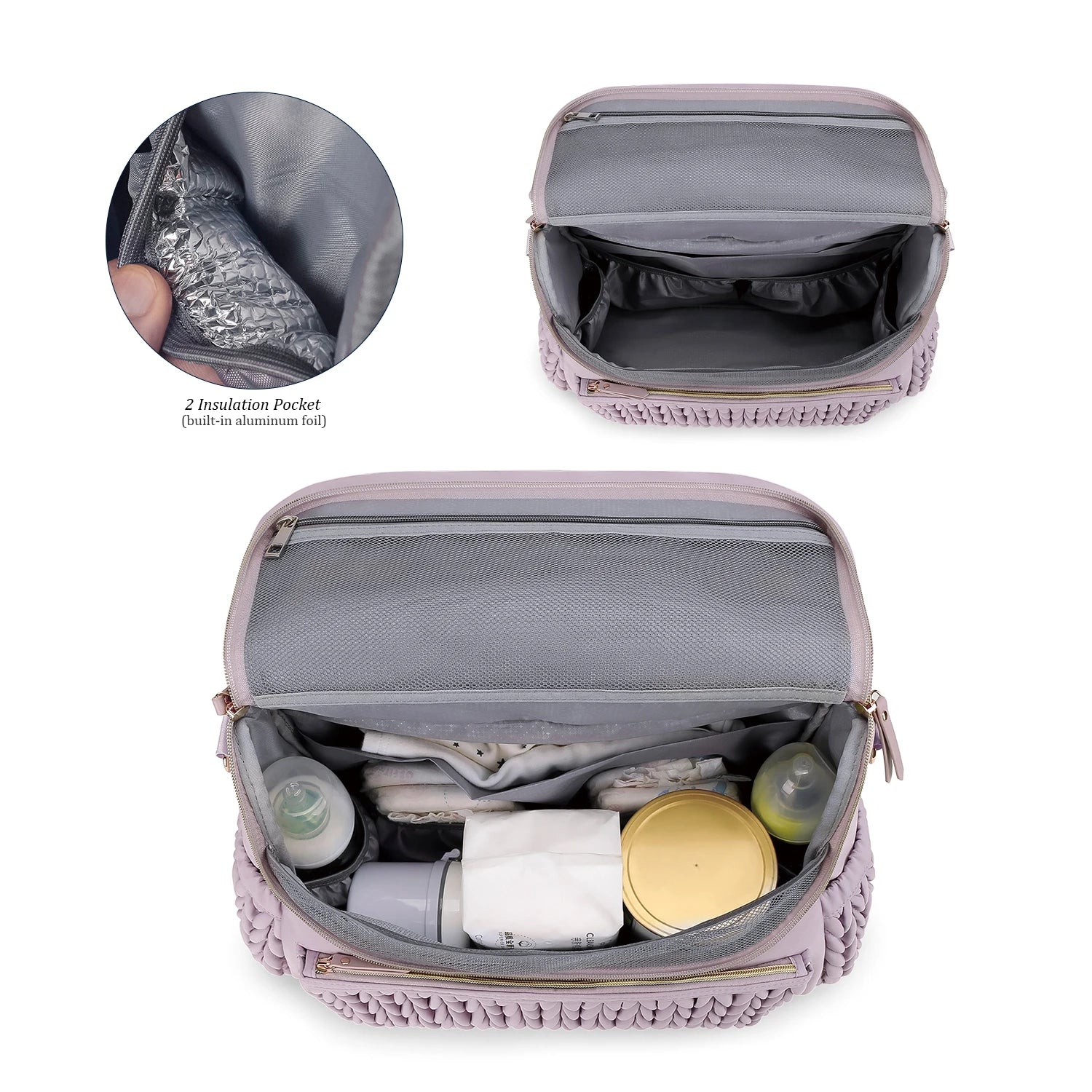Mommy bag, single shouldermultifunctional. Mommy bag, detachable straps, large capacity