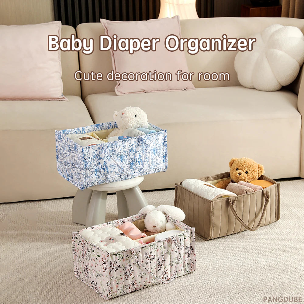 PANGDUBE Multifunctional Diaper Bag for Baby Accessories Storage Bag Mom Bags Diaper Stackers & Caddies Baby Diapers Organizer