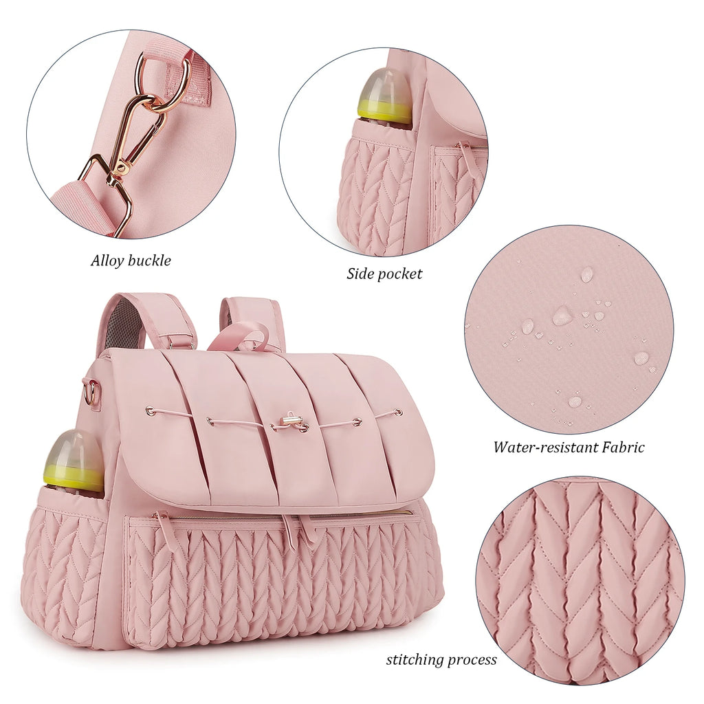 Mommy bag, single shouldermultifunctional. Mommy bag, detachable straps, large capacity