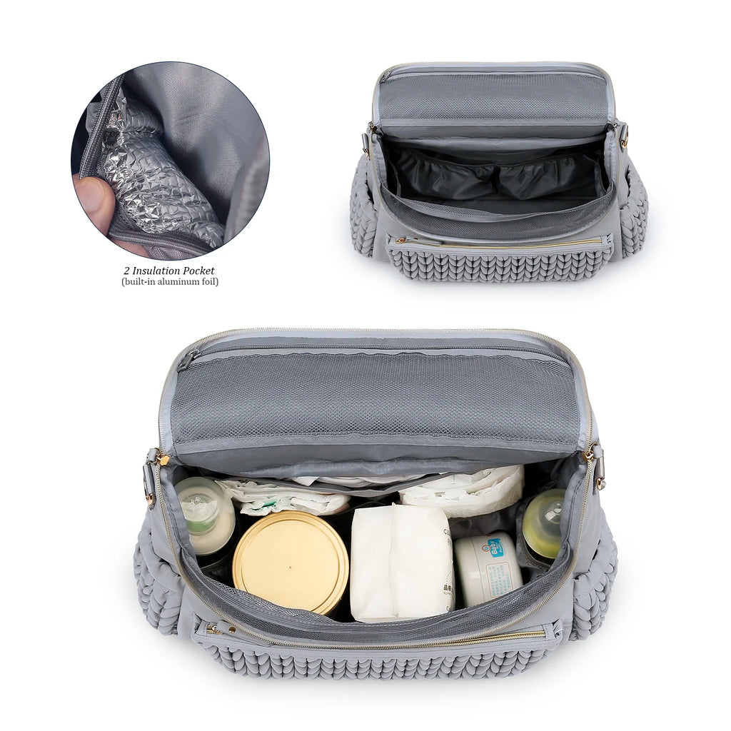 Mommy bag, single shouldermultifunctional. Mommy bag, detachable straps, large capacity